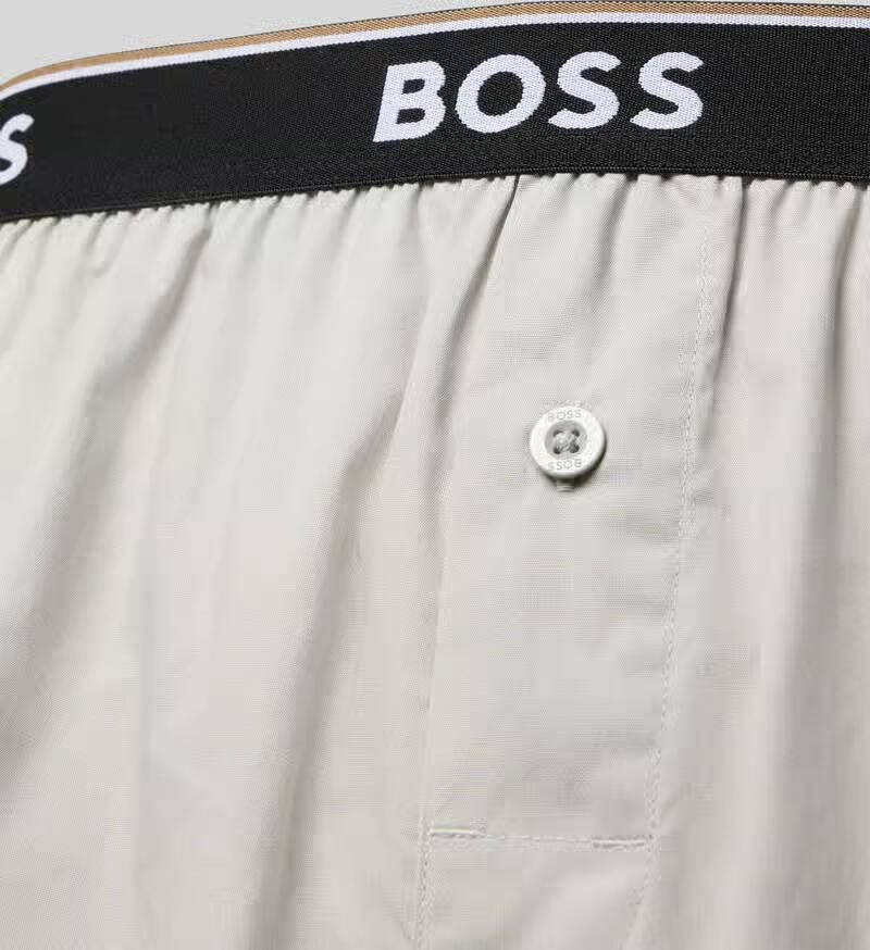Boss regular fit boxershort van puur katoen in set van 2 model '2P BOXER'