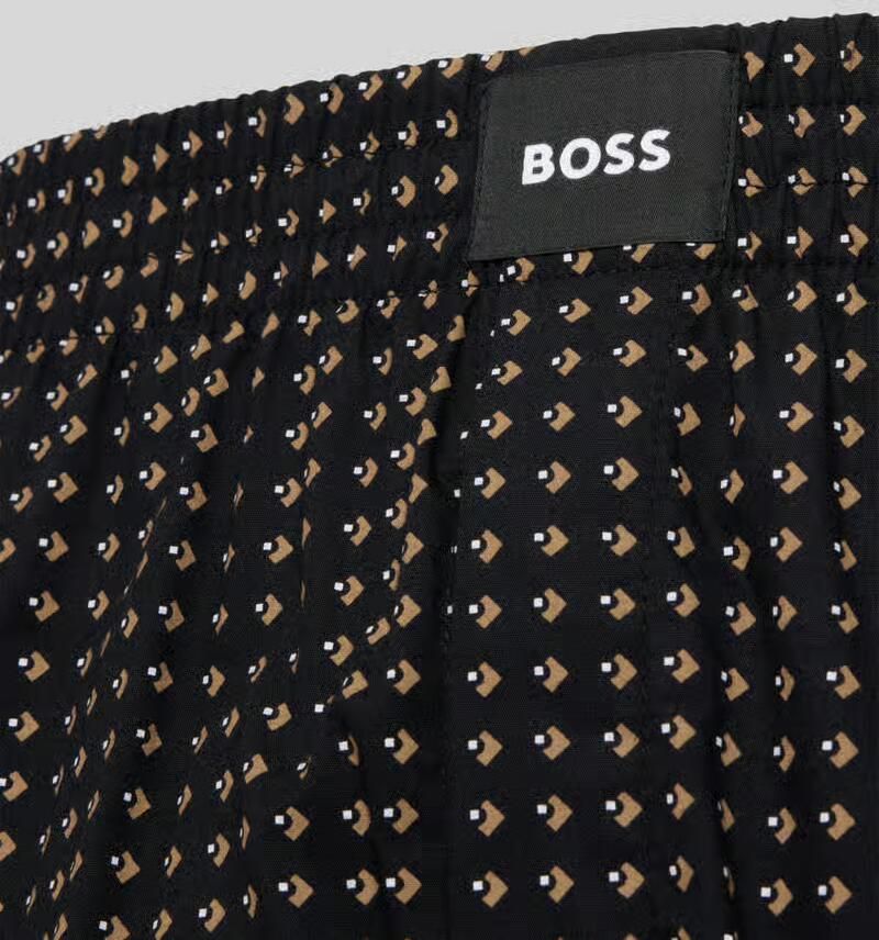 Boss Regular fit boxershorts van 100% katoen in set van 2 model 'CW PEACH'