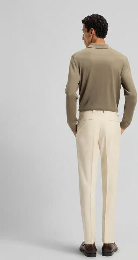 Boss Regular fit broek van katoenmix model 'C-KENT'