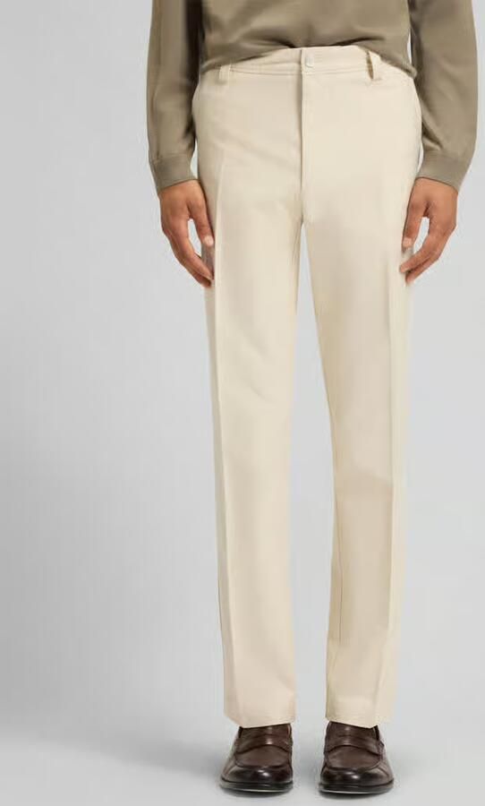 Boss Regular fit broek van katoenmix model 'C-KENT' - Foto 2