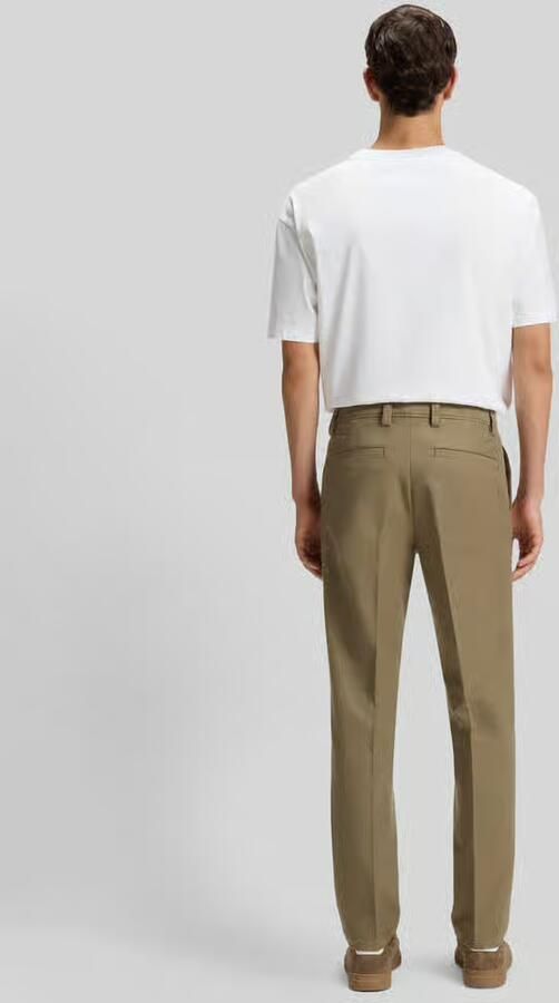 Boss Regular fit broek van katoenmix model 'C-KENT'
