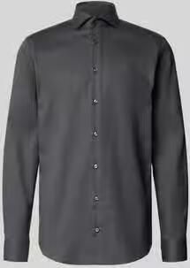 Boss regular fit businesshemd met extra lange mouw model 'H-JOE-SPREAD'