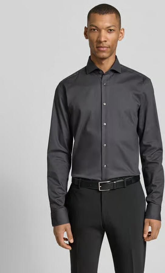 Boss regular fit businesshemd met extra lange mouw model 'H-JOE-SPREAD' - Foto 2