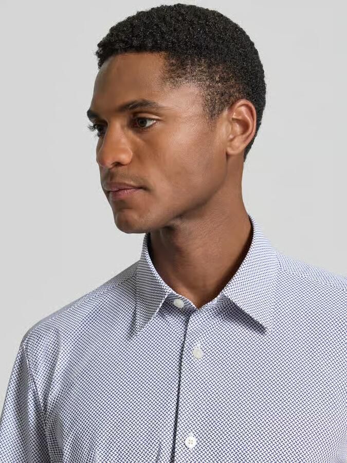 Boss Regular fit businesshemd met korte mouw model 'P-LIAM'