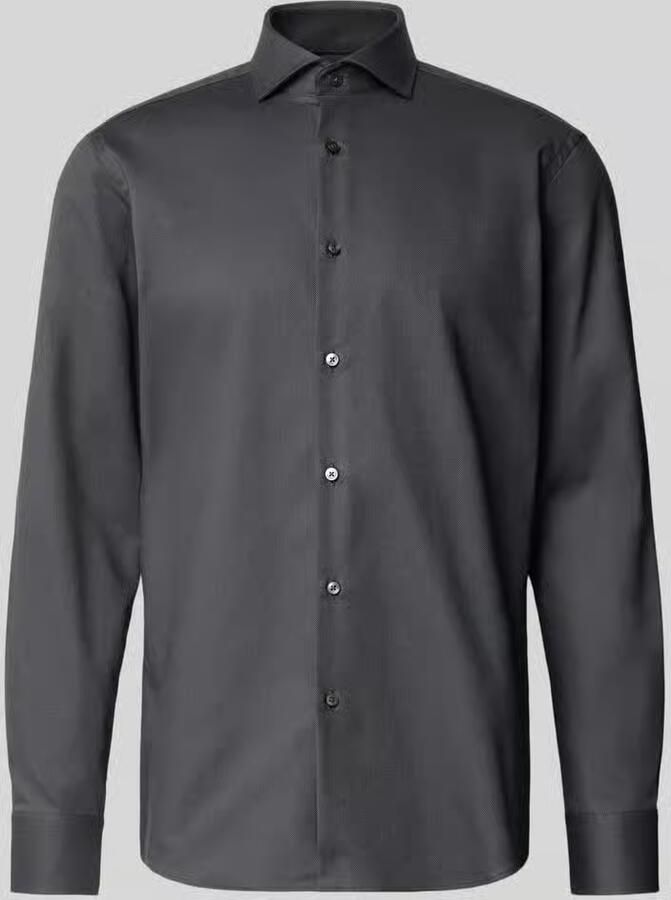 Boss Regular fit businesshemd van katoenmix model 'H-JOE-SPREAD' - Foto 2
