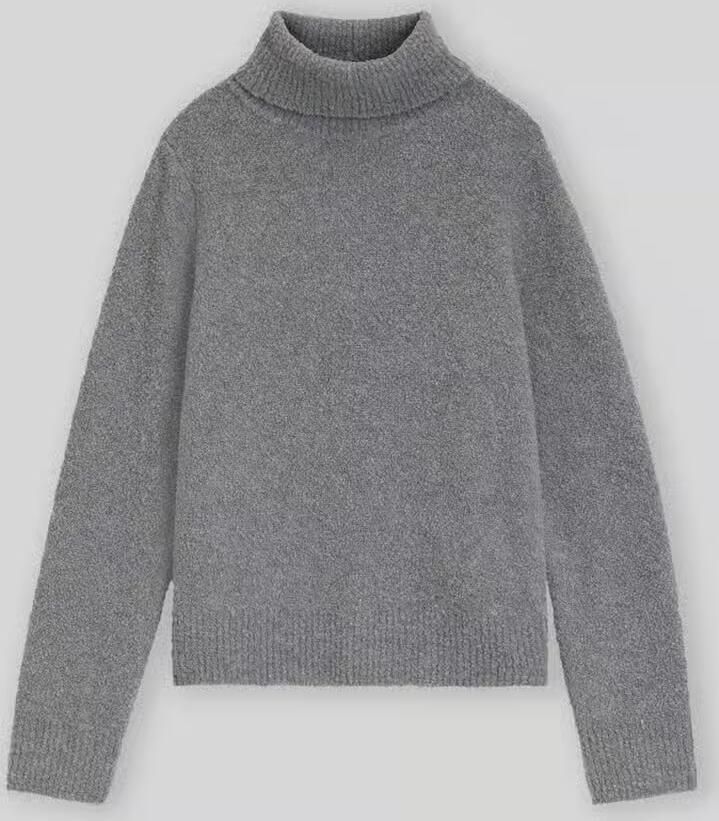 Boss Regular fit col van mix van wol en kasjmier met col