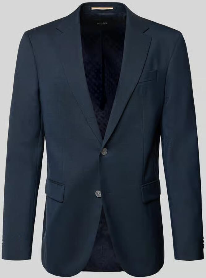 Boss Regular fit colbert met scheerwol model 'JASPER' - Foto 2