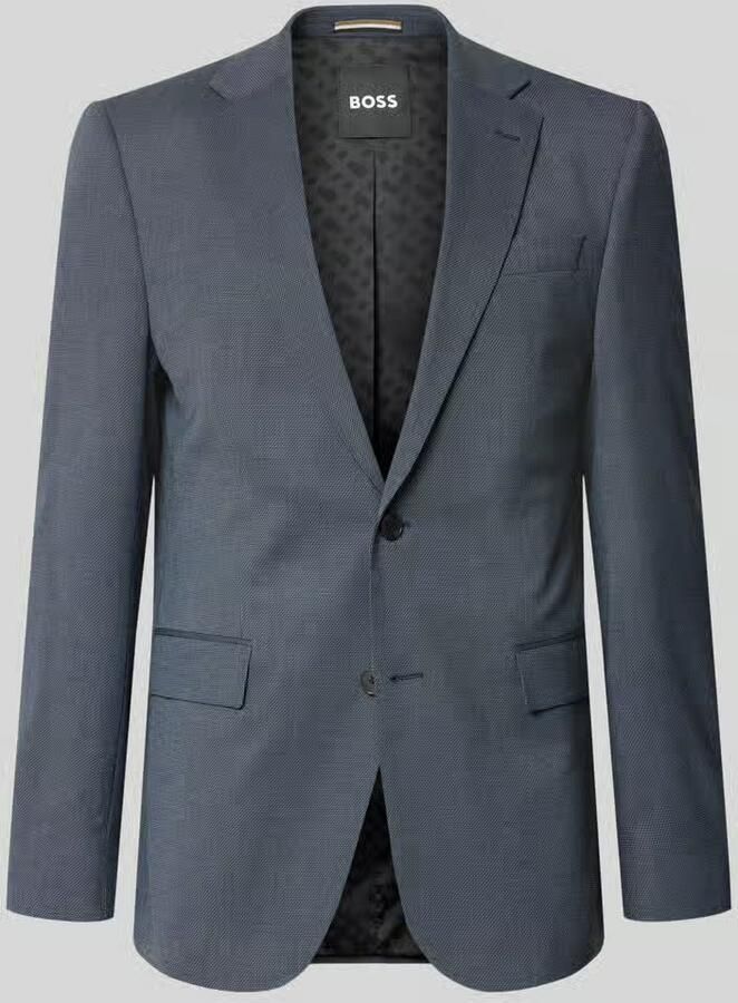 Boss regular fit colbert met scheerwol model 'Jasper' - Foto 2