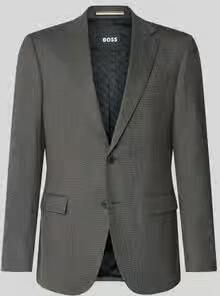 Boss regular fit colbert met scheerwol model 'Jasper'