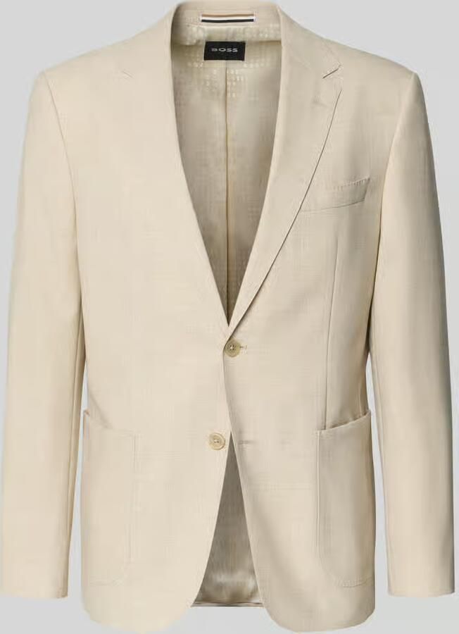 Boss Regular fit colbert met wol model 'JANSON' - Foto 2