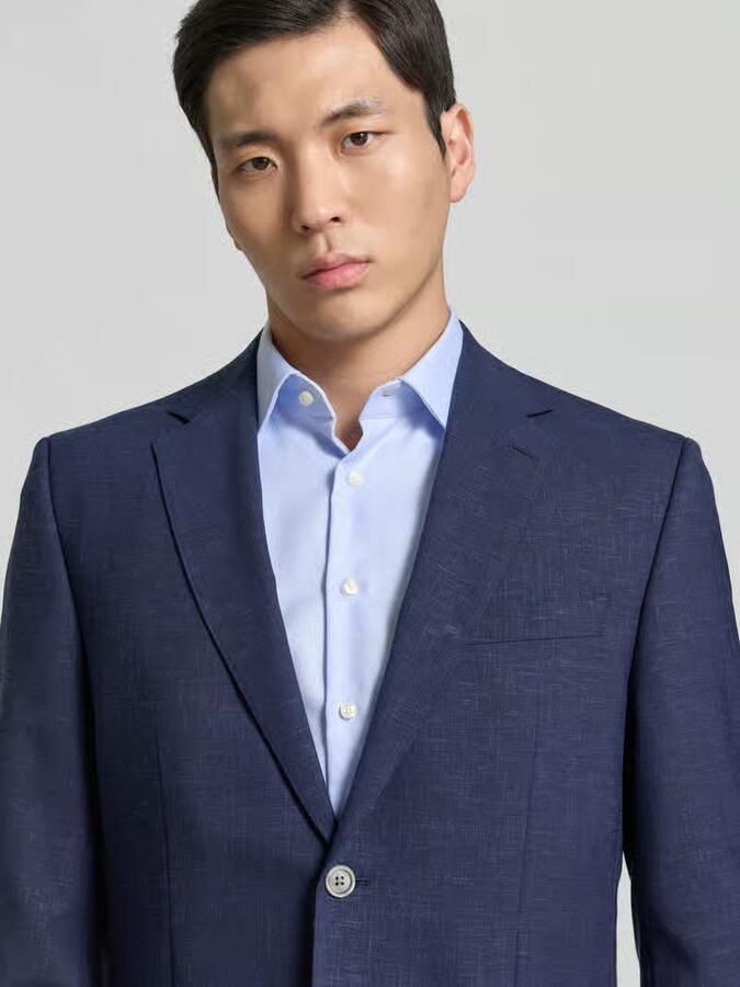 Boss Regular fit colbert met wol model 'JANSON'
