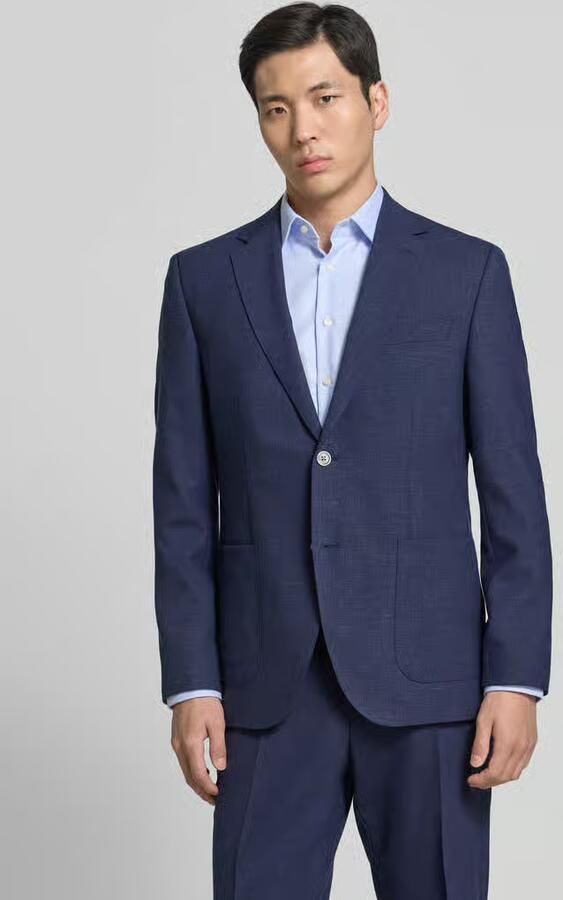 Boss Regular fit colbert met wol model 'JANSON' - Foto 4