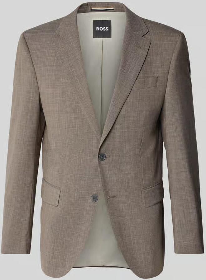Boss Regular fit colbert met wol model 'JASPER'