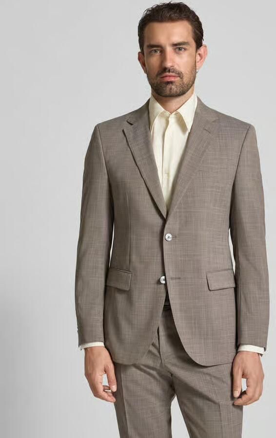 Boss Regular fit colbert met wol model 'JASPER' - Foto 2
