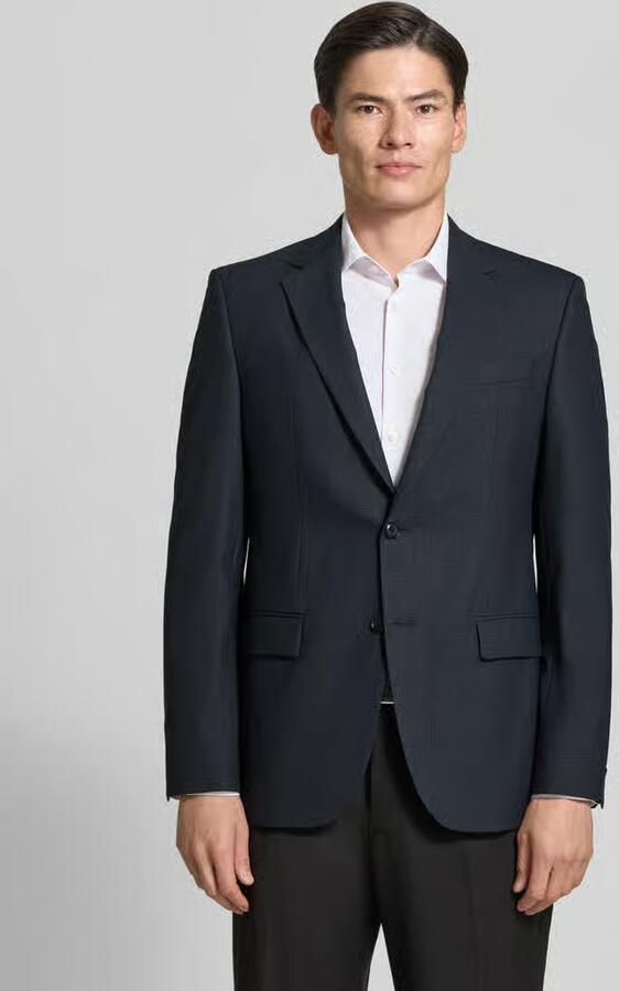 Boss Regular fit colbert met wol model 'Jasper' - Foto 2