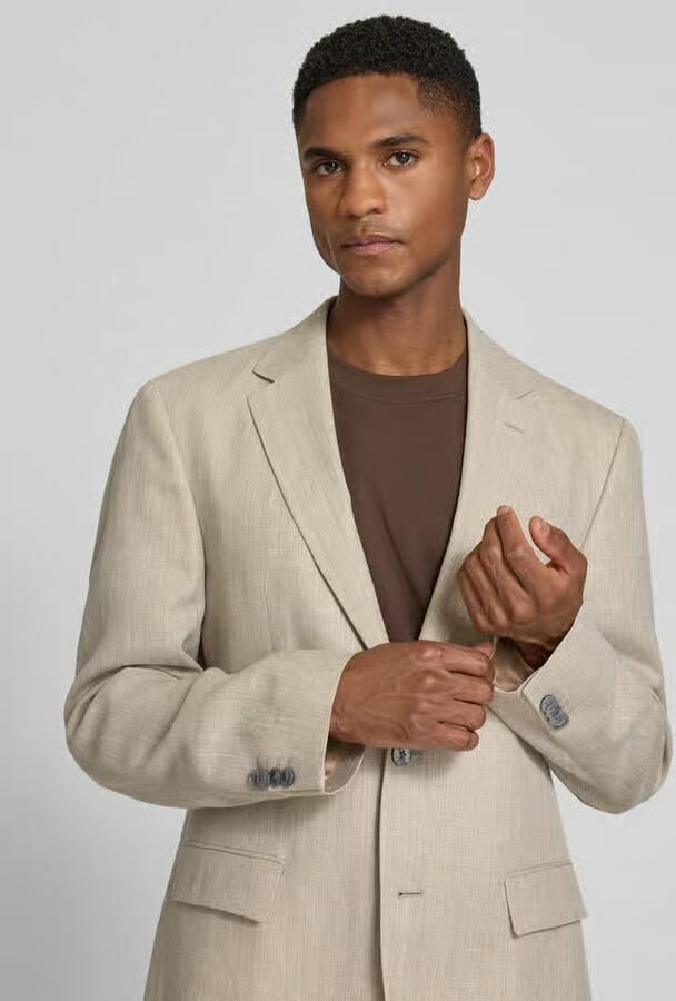 Boss regular fit colbert van linnenmix model 'JASPER'