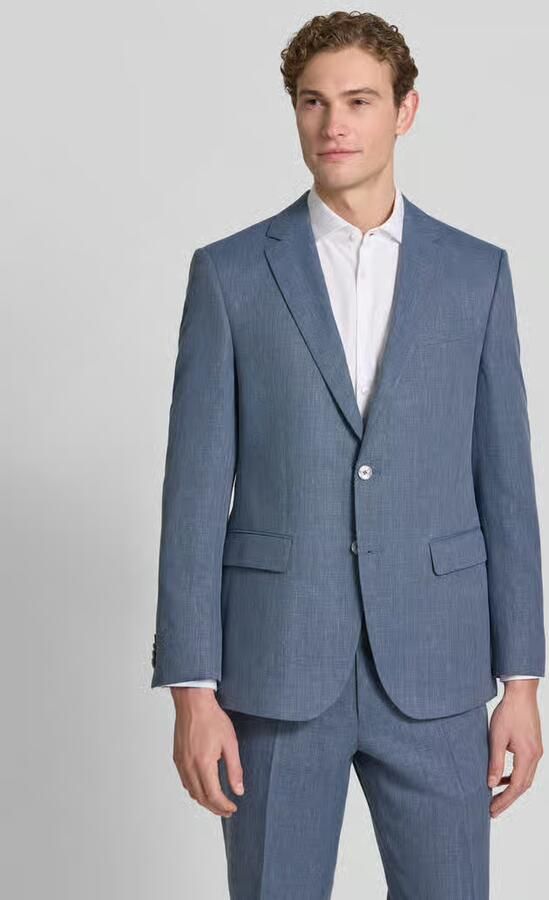 Boss regular fit colbert van linnenmix model 'JASPER' - Foto 3