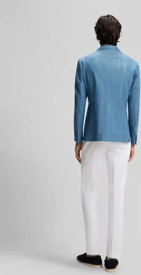 Boss regular fit colbert van puur katoen model 'C-HANRY' - Foto 2