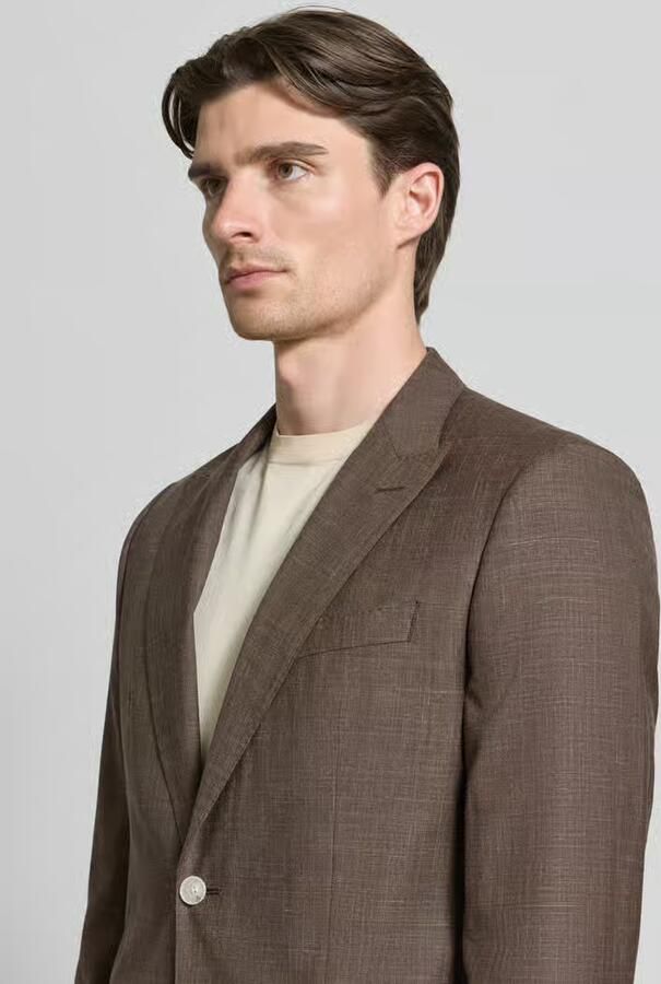 Boss Regular fit colbert van scheerwolmix Model 'H-HUGE'
