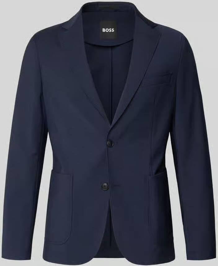 Boss Regular fit colbert van scheerwolmix model 'HANRY'