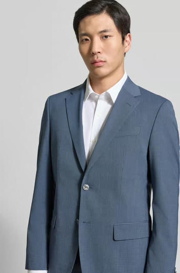 Boss Regular fit colbert van scheerwolmix model 'JASPER'