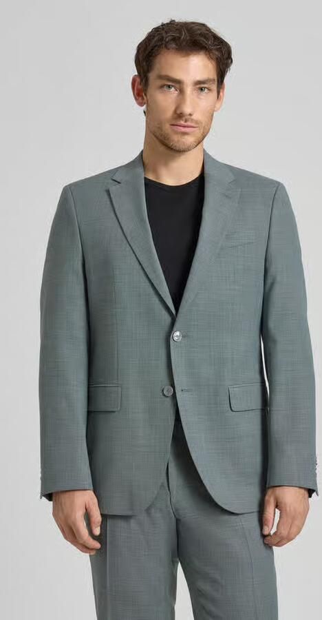 Boss Regular fit colbert van scheerwolmix model 'JASPER' - Foto 4