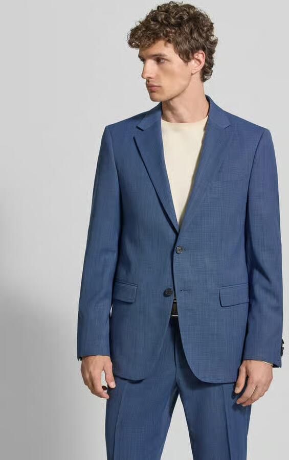 Boss Regular fit colbert van scheerwolmix model 'JASPER' - Foto 4