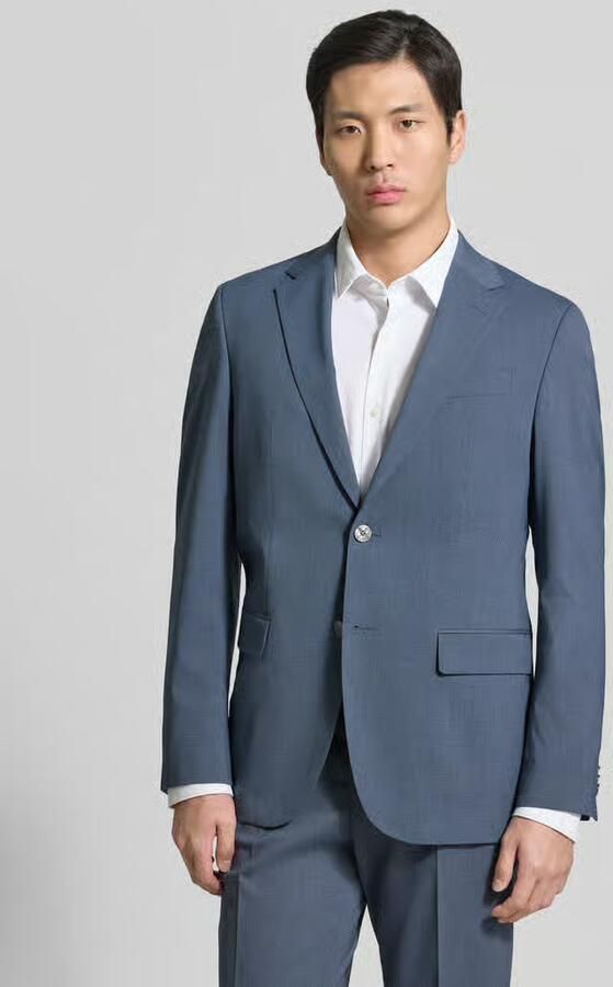 Boss Regular fit colbert van scheerwolmix model 'JASPER' - Foto 4