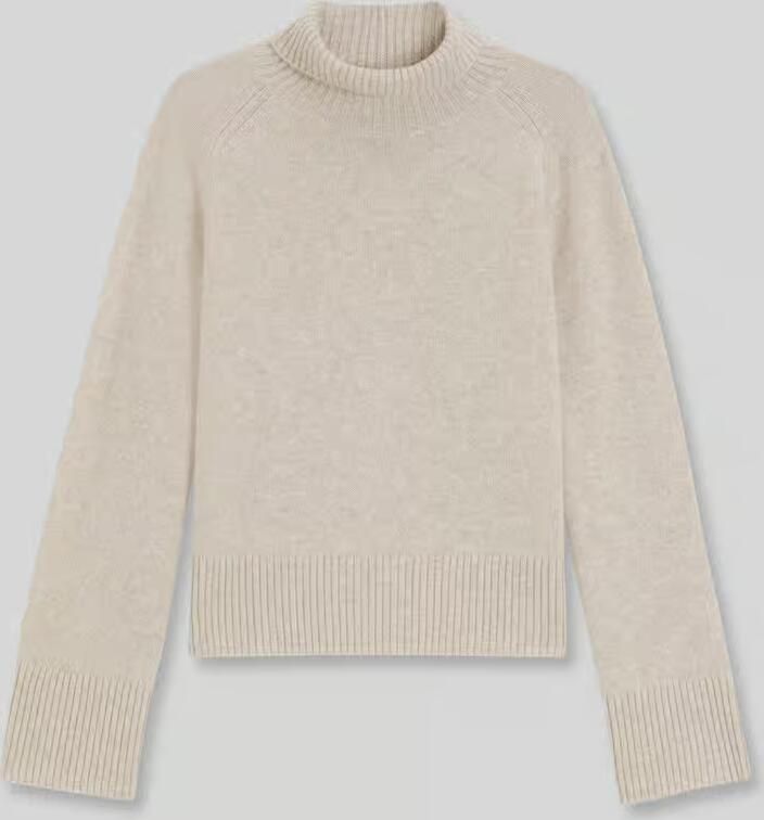 Boss Regular fit coltrui van kasjmier