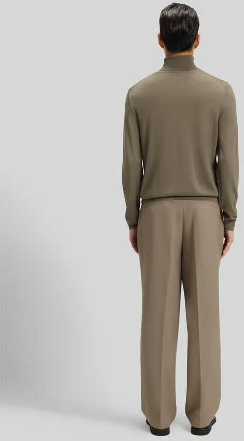 Boss Regular fit coltrui van pure scheerwol model 'MUSSO'