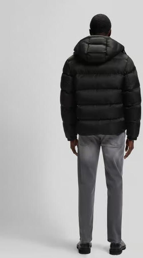 Boss Regular fit donsjack met afneembare capuchon - Foto 2