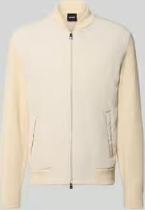 Boss Regular fit gebreid jack van katoenmix Model 'C-UBAIO'