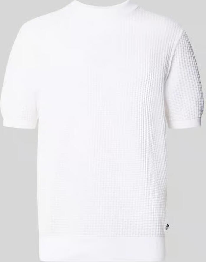 Boss regular fit gebreid shirt van zuiver katoen model 'H-NILTON' - Foto 2
