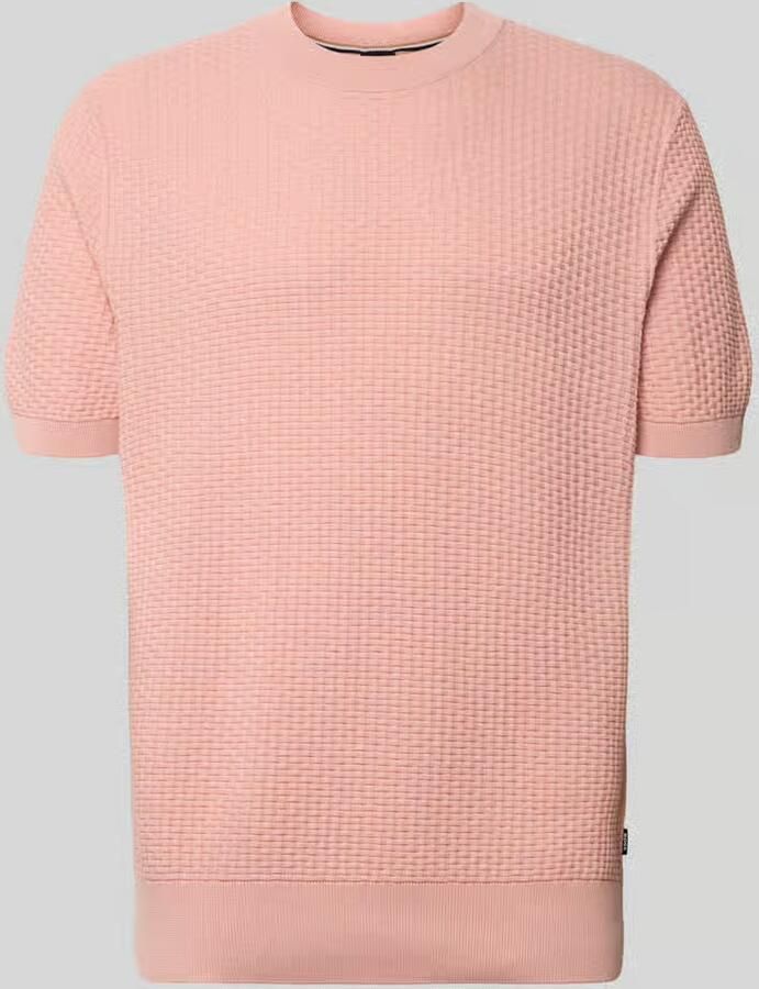 Boss regular fit gebreid shirt van zuiver katoen model 'H-NILTON' - Foto 2