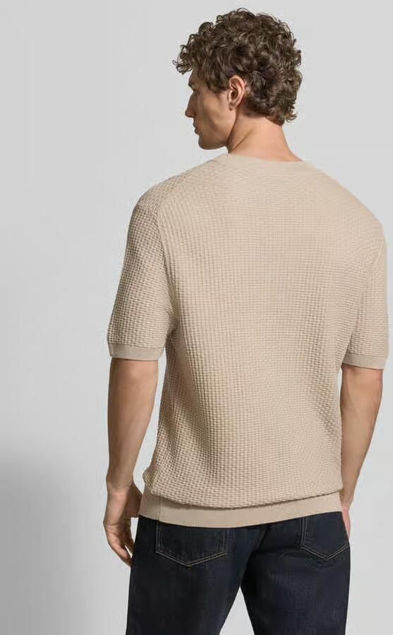 Boss regular fit gebreid shirt van zuiver katoen model 'H-NILTON' - Foto 2
