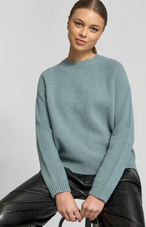 Boss Regular fit gebreide pullover van alpacamix met katoen model 'FEBISAN' - Foto 2