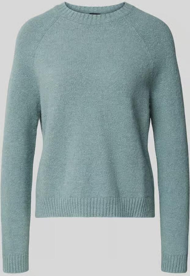 Boss Regular fit gebreide pullover van alpacamix met katoen model 'FEBISAN'