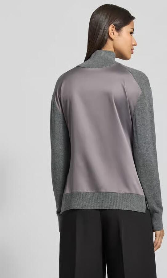 Boss Regular fit gebreide pullover van een mix van scheerwol en zijde model 'FALANDIA'