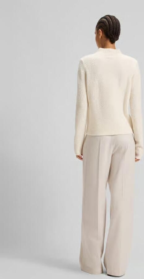 Boss Regular fit gebreide pullover van een mix van wol en kasjmier model 'FUBRINA'