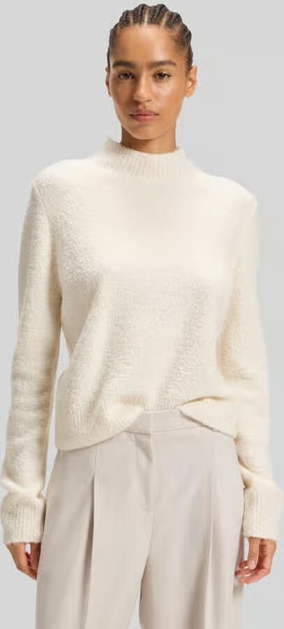 Boss Regular fit gebreide pullover van een mix van wol en kasjmier model 'FUBRINA' - Foto 2