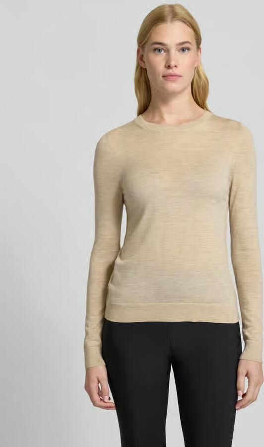 Boss Regular fit gebreide pullover van pure scheerwol model 'FERPINA' - Foto 2