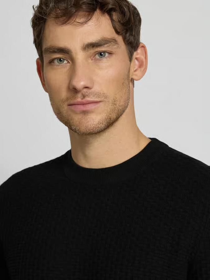 Boss Regular fit gebreide pullover van puur katoen model 'IMBERTO' - Foto 2