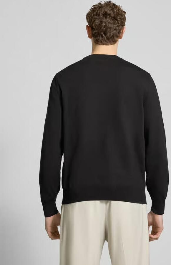 Boss Regular fit gebreide pullover van puur katoen model 'UPCAS' - Foto 3