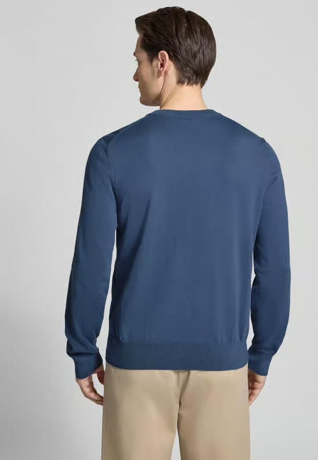 Boss Regular fit gebreide pullover van puur katoen model 'UPCAS' - Foto 3