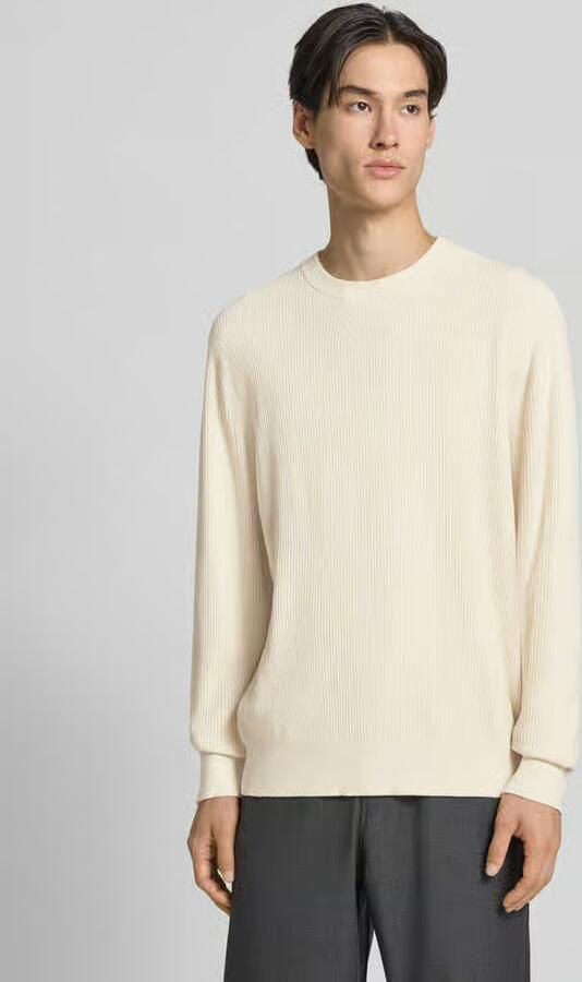 Boss Regular fit gebreide pullover van viscosemix model 'P-HORSO' - Foto 2