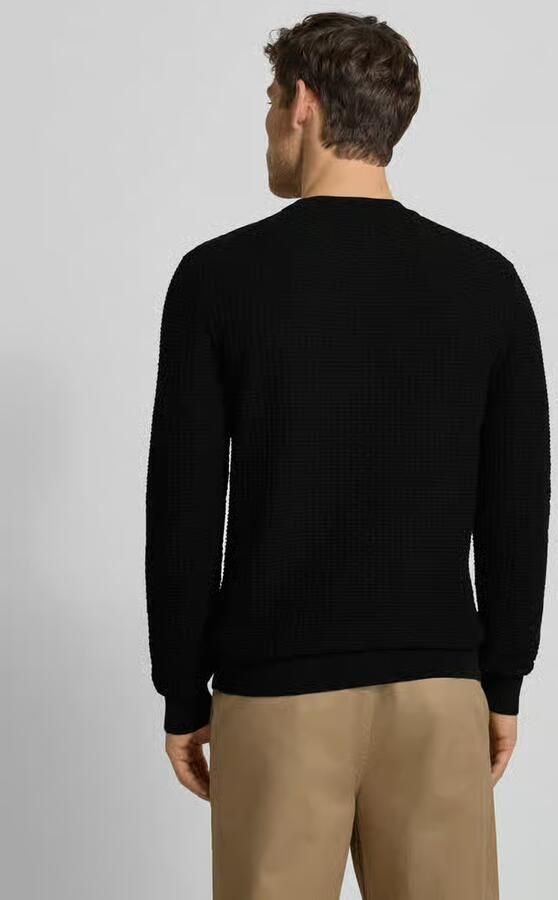 Boss Regular fit gebreide pullover van puur katoen model 'IMBERTO' - Foto 3