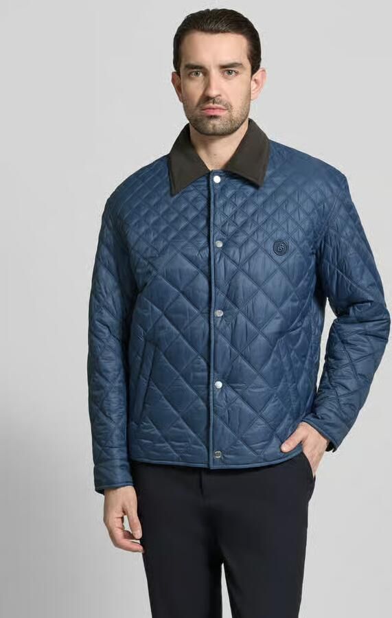 Boss Regular fit Gewatteerd jack met Kraag van corduroy Model 'C-COSMIX' - Foto 3