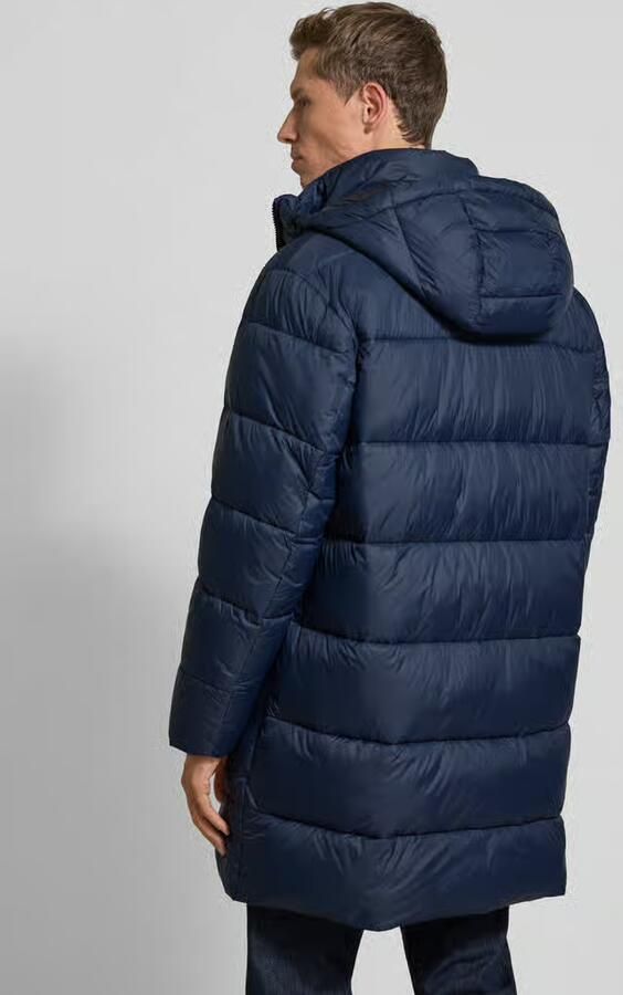Boss Regular fit gewatteerd jack met labelprint model 'CIKER'