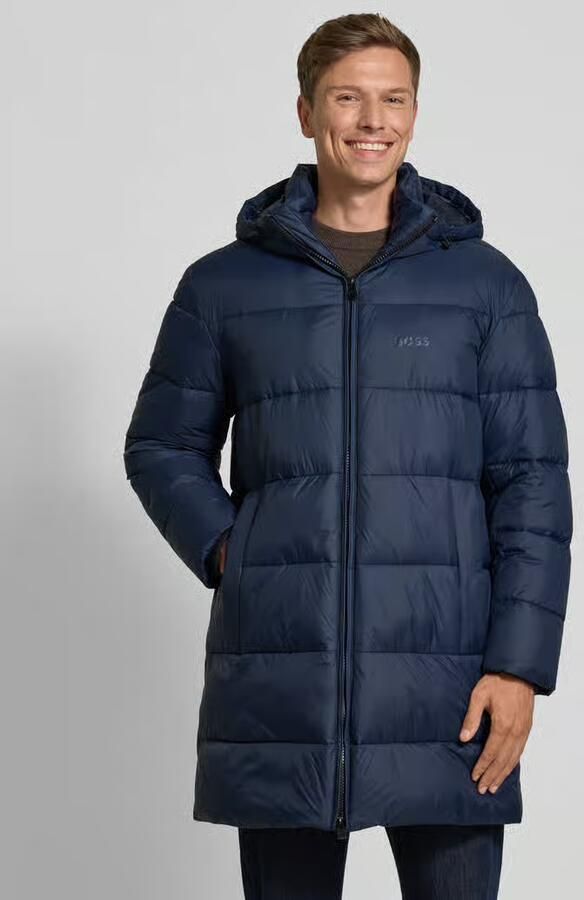 Boss Regular fit gewatteerd jack met labelprint model 'CIKER' - Foto 2