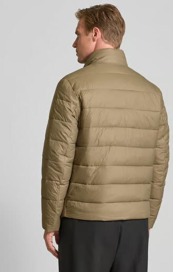 Boss Regular fit gewatteerd jack met labelprint model 'CIKO'